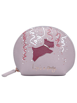Radley 'Life's A Party' Leather Small Ziptop Coin Purse