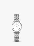 Longines L45124116 Women's La Grande Classique Bracelet Strap Watch, Silver/White
