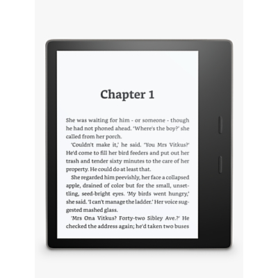 New Amazon Kindle Oasis eReader, 7 High Resolution Display, Waterproof, Built-In Audible, 8GB, Wi-Fi