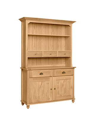 John Lewis Audley Oak Large Dresser Unit, Oak