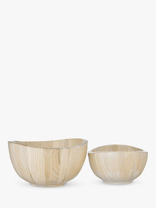 John Lewis & Partners Coastal Wood Bowls, Set of 2