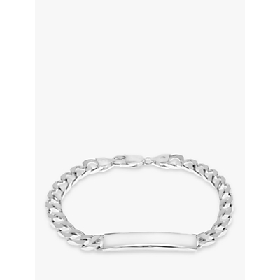 IBB Personalised Sterling Silver ID Curb Chain Bracelet Review
