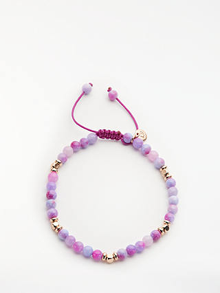 Lola Rose Boxed Edinburgh Bracelet, Pink/Purple Quartzite