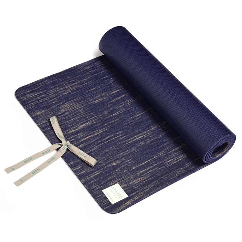 M Life Linen 5mm Yoga Mat