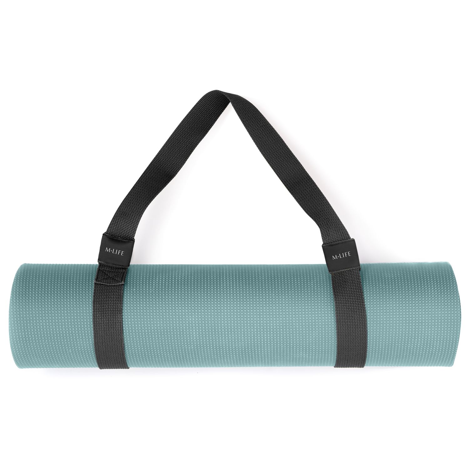yoga mat with strap