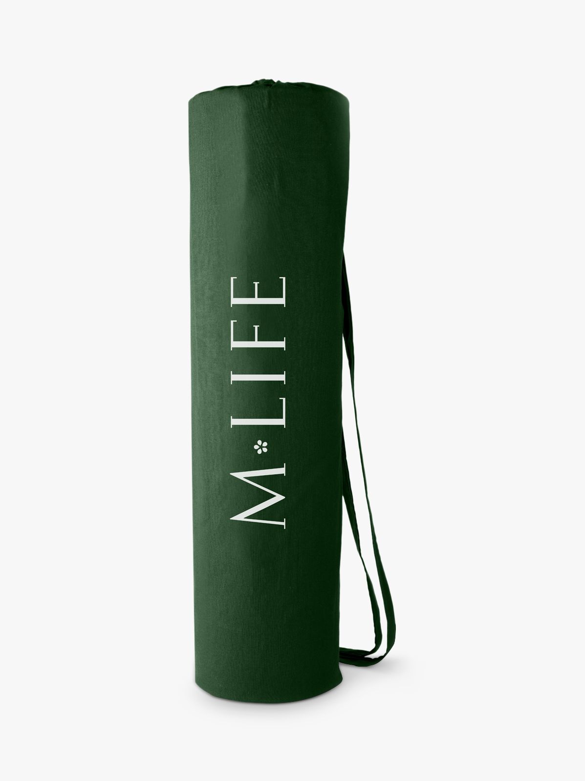 M Life Cotton Yoga Mat Bag Forest Green At John Lewis Partners