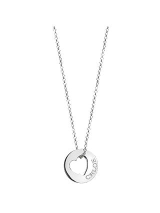 Molly Brown London Sterling Silver Hope Open Heart Necklace