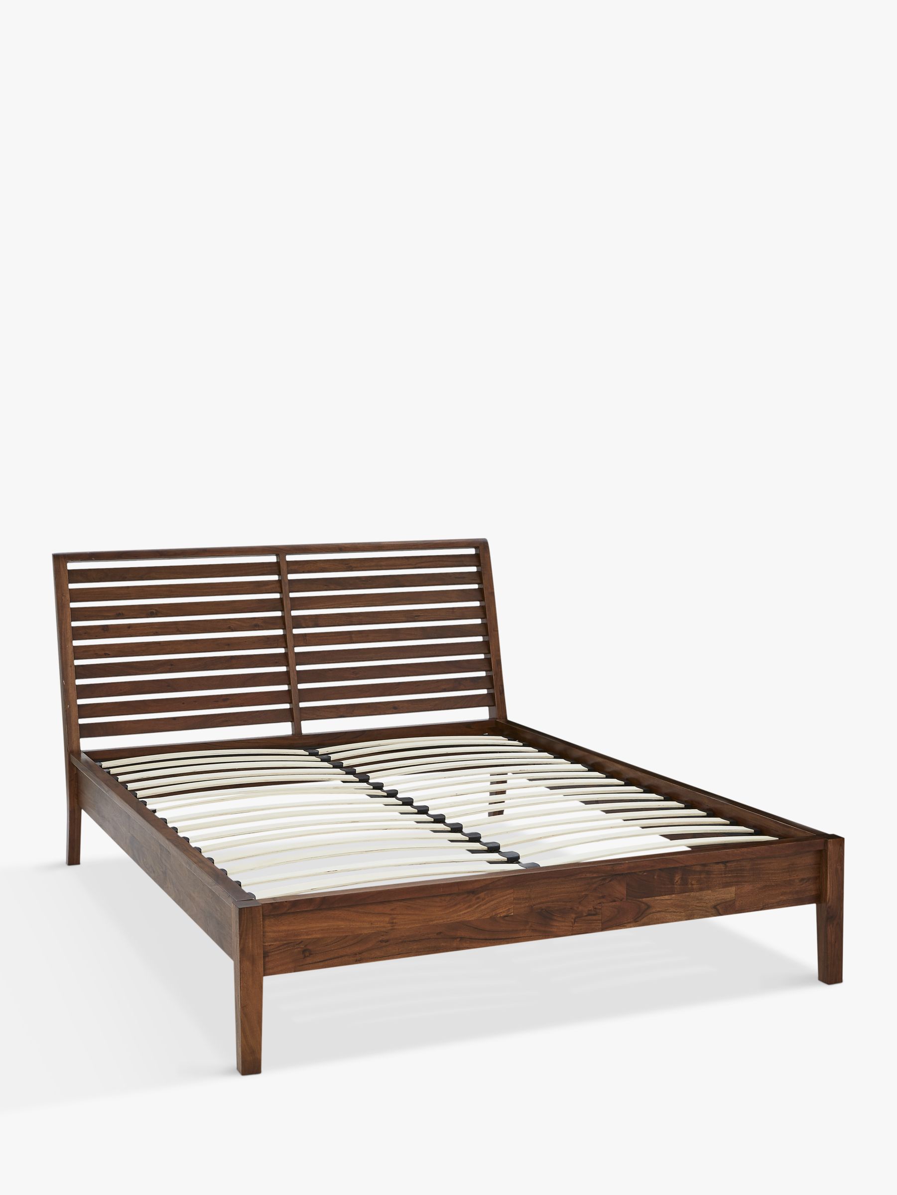 John Lewis Partners Padma Slatted Bed, King Bed Frame With Slats