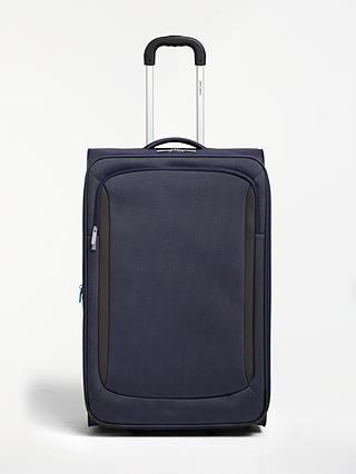 John Lewis & Partners Greenwich 2-Wheel 75cm Suitcase, Navy