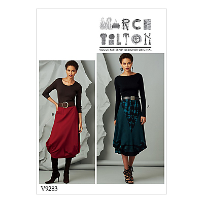 Vogue Women's Misses' Skirt Sewing Pattern Review