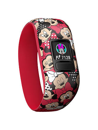 Garmin vivofit jr. 2, Minnie Mouse Stretchy Activity Tracker and Watch for Children