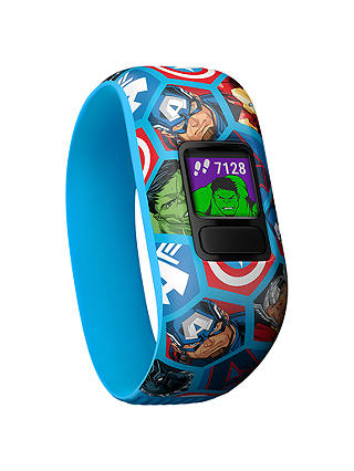 Garmin vivofit jr. 2, Marvel Avengers Stretchy Activity Tracker and Watch for Children