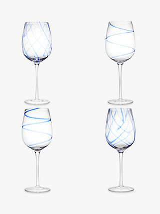 John Lewis & Partners Coastal Wine Glasses, Assorted, 500ml, Set of 4