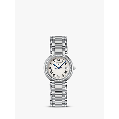 Longines L81120716 Women's Prima Luna Automatic Diamond Date Bracelet Strap Watch Review