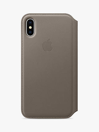 Apple Leather Folio Case for iPhone X