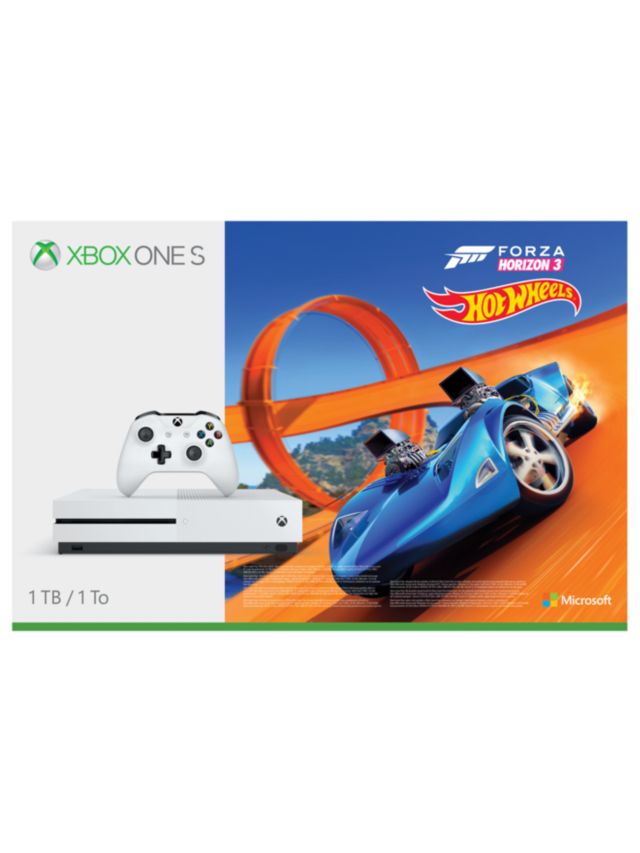  Xbox One S 1TB Forza Horizon 4 Console Bundle - Digital  download of Forza Horizon 4 included - White Controller & Xbox One S  included - 8GB RAM 1TB HD 