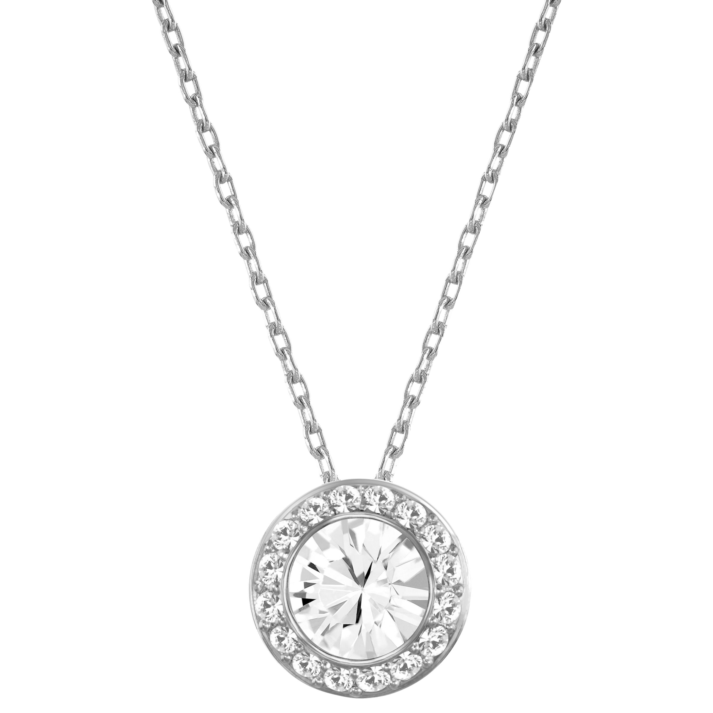Swarovski Angelic Round Crystal Pendant Necklace