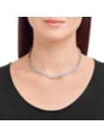 Swarovski Angelic Round Crystal Collar Necklace