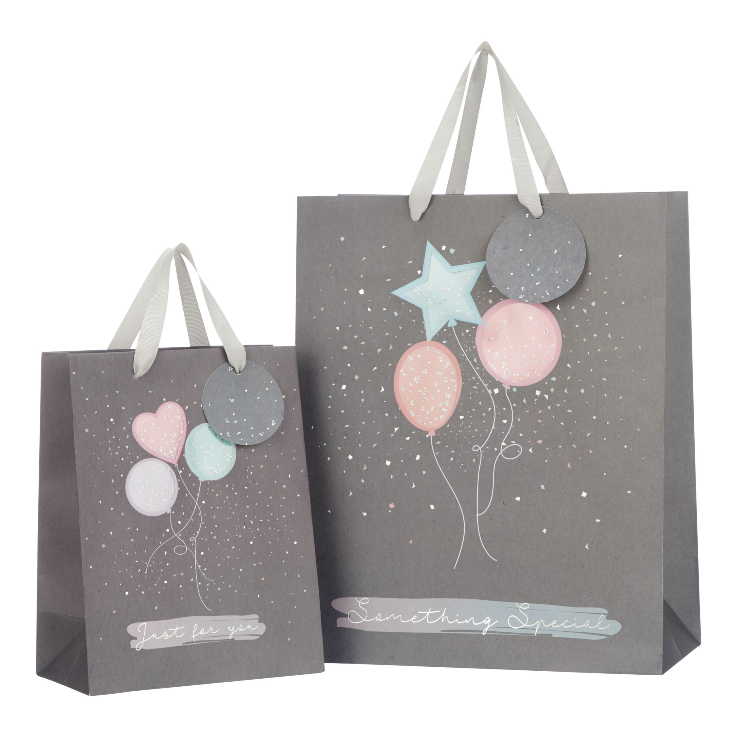 John Lewis & Partners Confetti Balloons Gift Bag