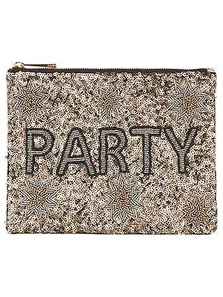 Oasis Party Zip Top Pouch, Multi