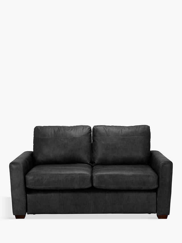 2 Seater Leather Sofa Dark Leg, Blake Leather Sofa