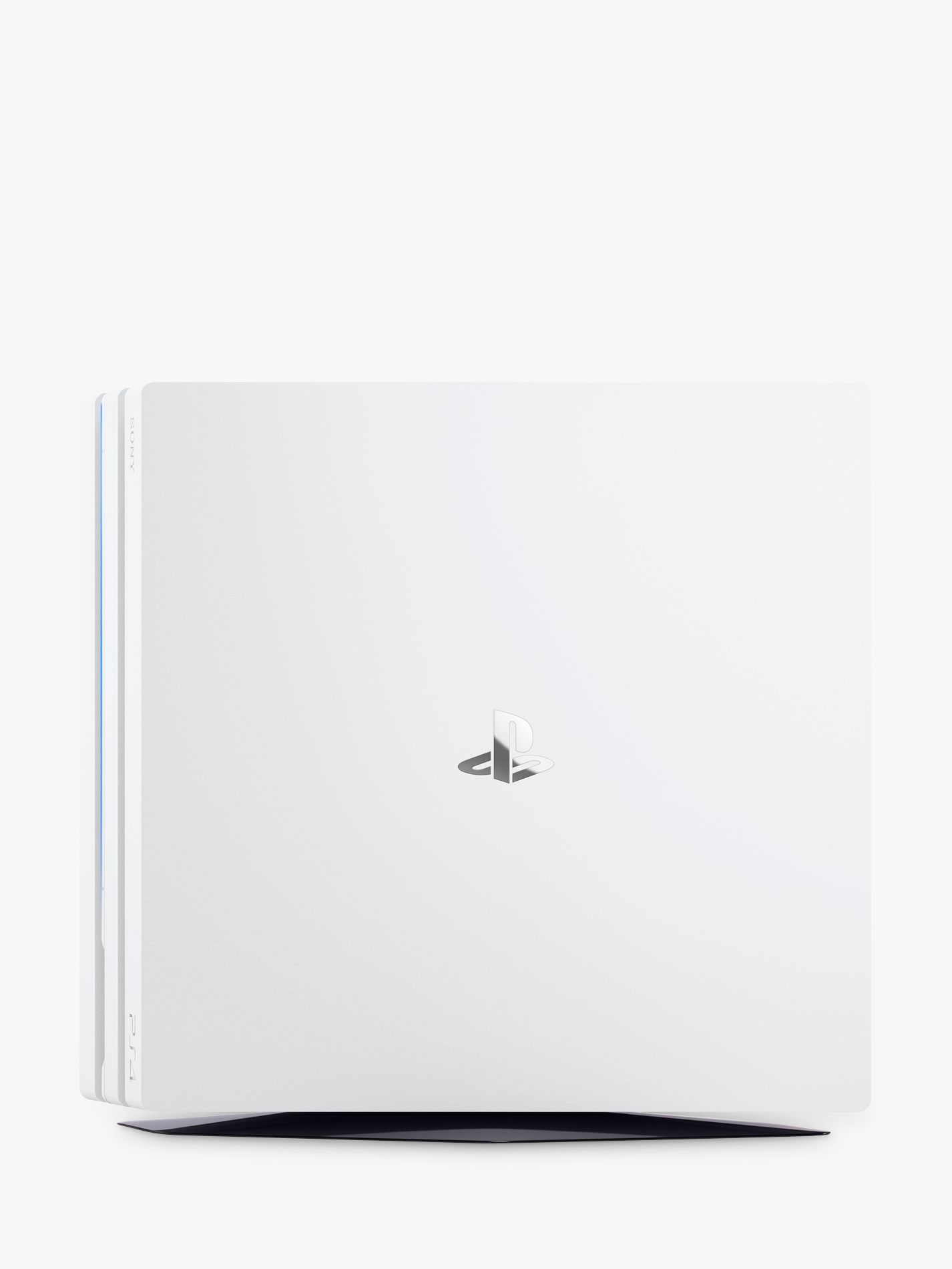 Sony Playstation 4 Pro Console 1tb With Dualshock 4 Controller Glacier White At John Lewis Partners
