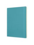 Moleskine Extra Large Soft Cover Ruled Notebook, Blue
