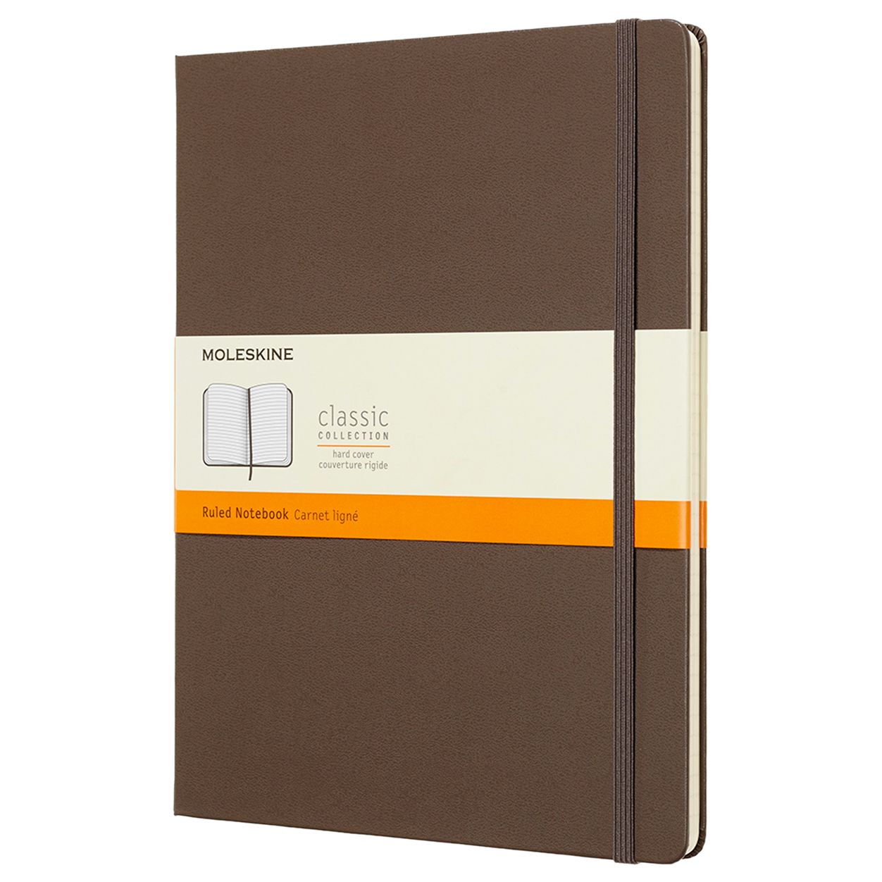 Moleskine Extra Large Hard Cover Ruled Notebook