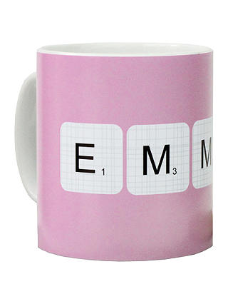 A Piece Of Personalised Scrabble Mug