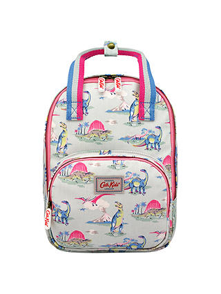 Cath Kidston Children's Dinosaur Print Medium Backpack, Blue/Pink