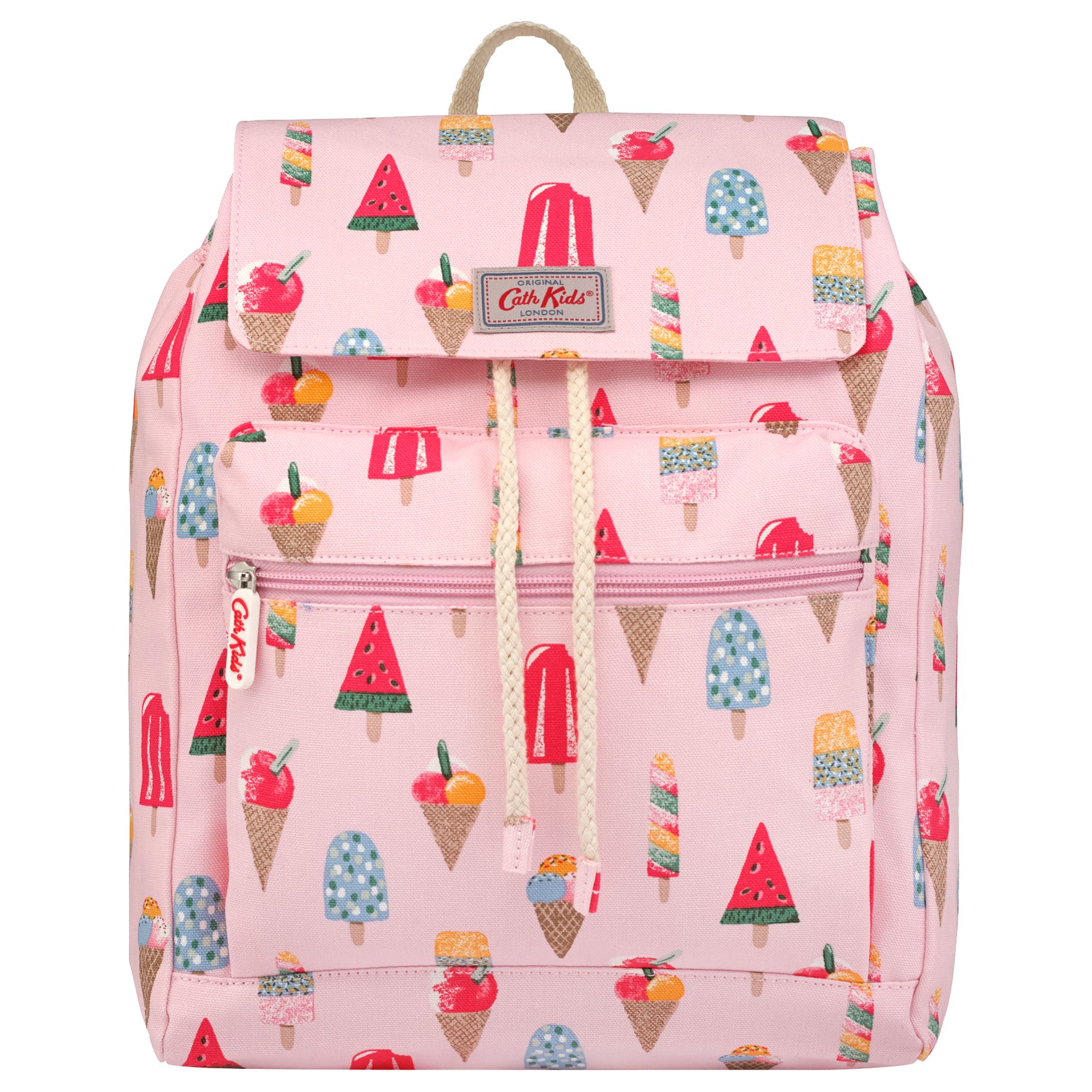 Little Ice Cream Summer Backpack, Pink 