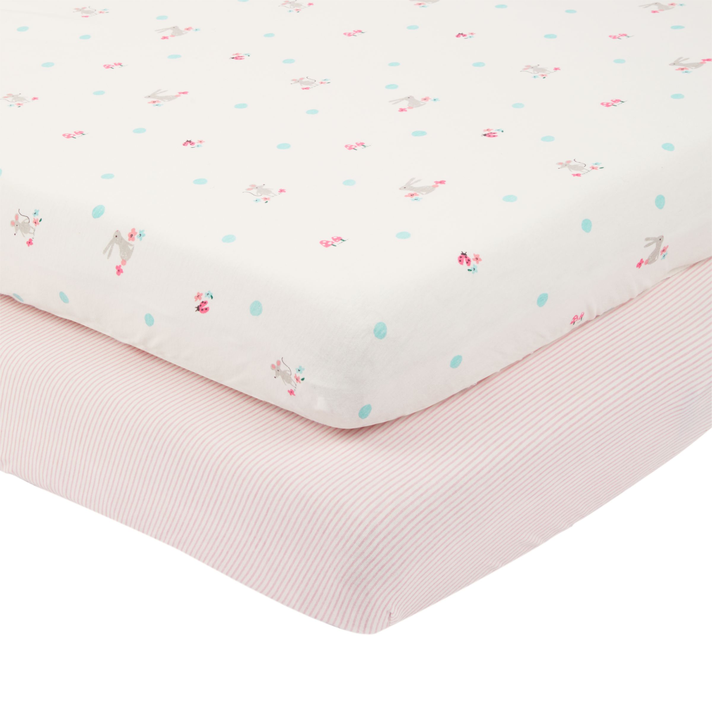 cot bed mattress fitted sheets