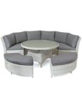 KETTLER Palma 8-Seater Round Garden Dining Table and Chairs Set