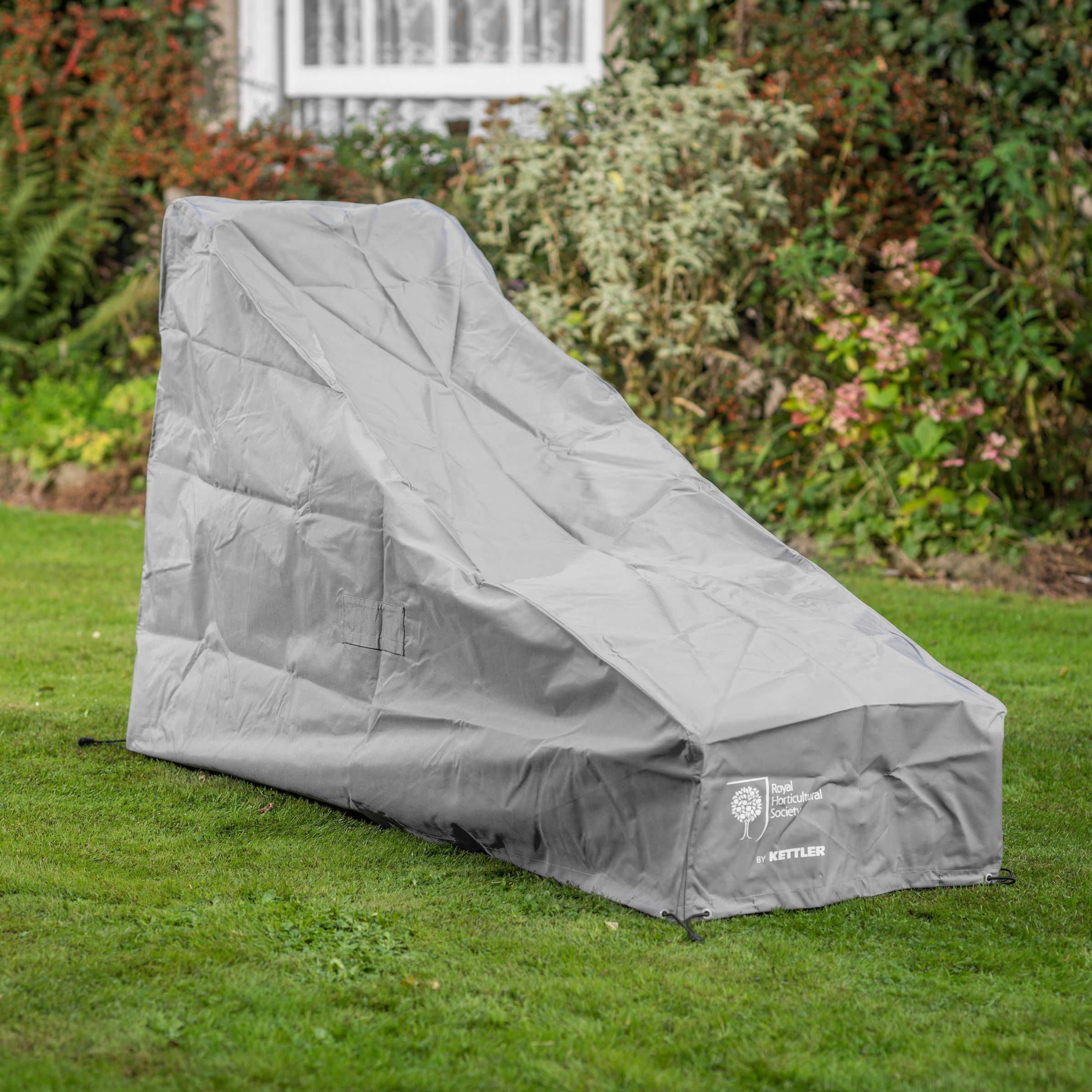 Photo of Kettler rhs steamer sun lounger protective cover grey