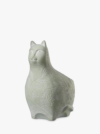 Anthropologie Helga Cat Pot, White