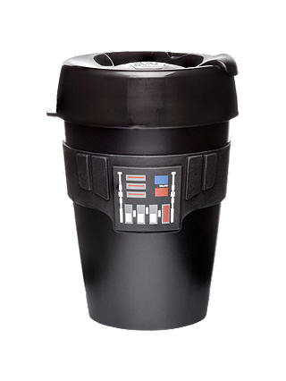 KeepCup Star Wars Darth Vader Reusable 12oz Coffee Cup / Travel Mug, 340ml