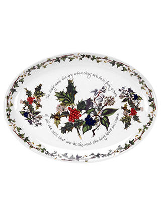 Portmeirion The Holly and The Ivy Charger Plate, Dia.33cm