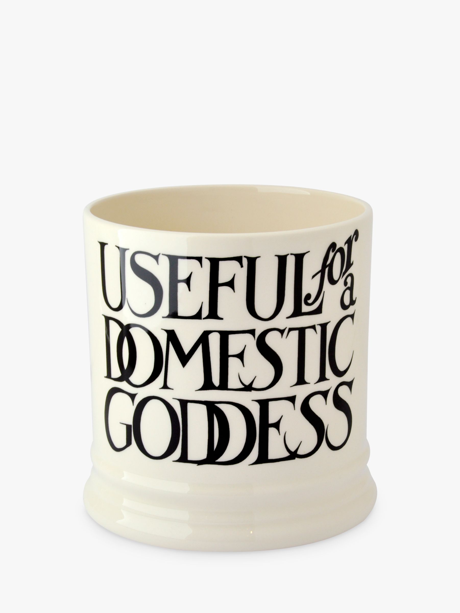 Emma Bridgewater Black Toast Domestic Goddess Utensil Jar, 568ml