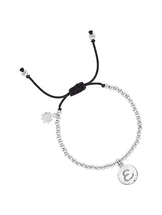 Dower & Hall Engravable Misanga Disc Charm Friendship Bracelet