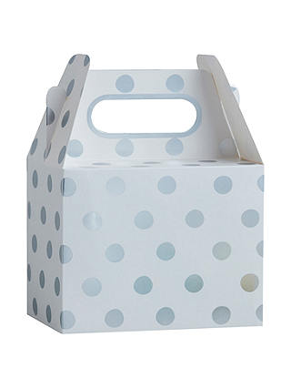 Ginger Ray Silver Spot Party Boxes
