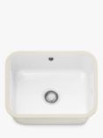 Franke VBK 110-50 Single Bowl Undermounted Ceramic Kitchen Sink, White