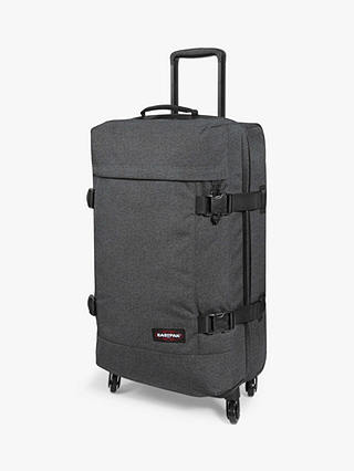 Eastpak Trans4 Medium 70cm 4-Wheel Suitcase, Black Denim