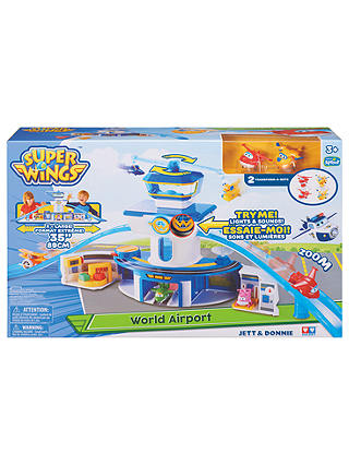 Super Wings World Airport Jet & Donnie