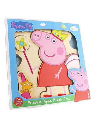 Princess Peppa Wooden Puzzle Tray