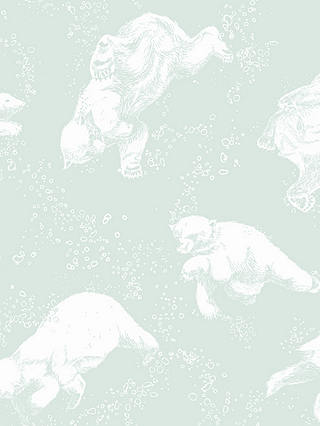 Boråstapeter Polarn Wallpaper, Green 6258