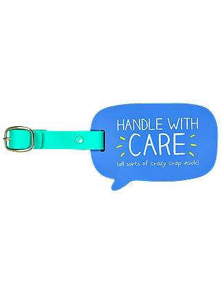 Happy Jackson 'With Care' Luggage Tag