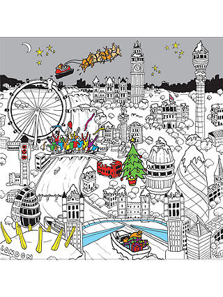 Portfolio Christmas In London Town Card