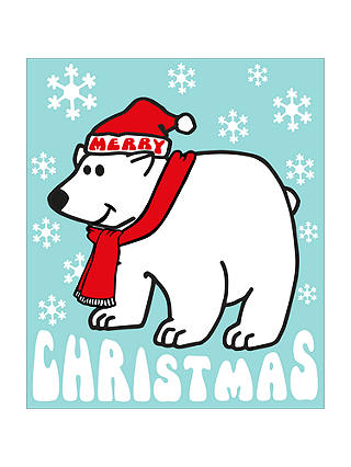 Portfolio Polar Bear Christmas Card