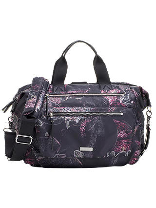 Storksak Seren Convertible Floral Changing Bag, Black/Multi