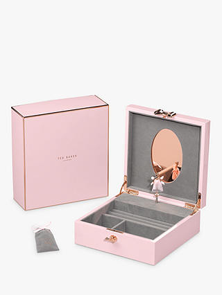 Ted Baker Letyi Large Ballerina Jewellery Box, Pink